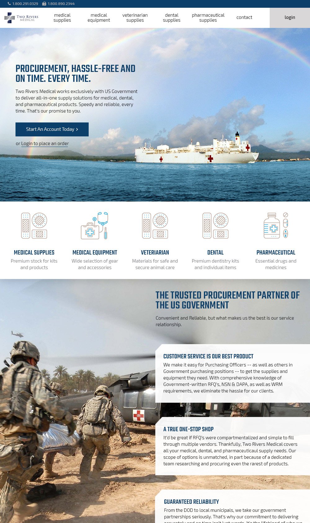 Two Rivers Medical Homepage
