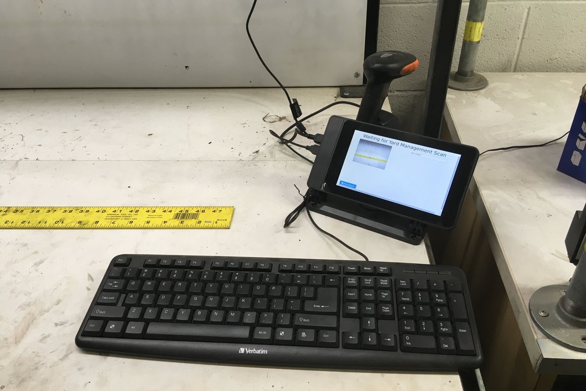 Data logging kiosk for ERP