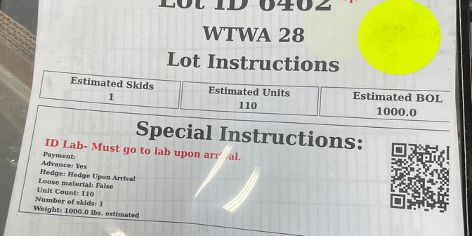 Rider Printout from ERP