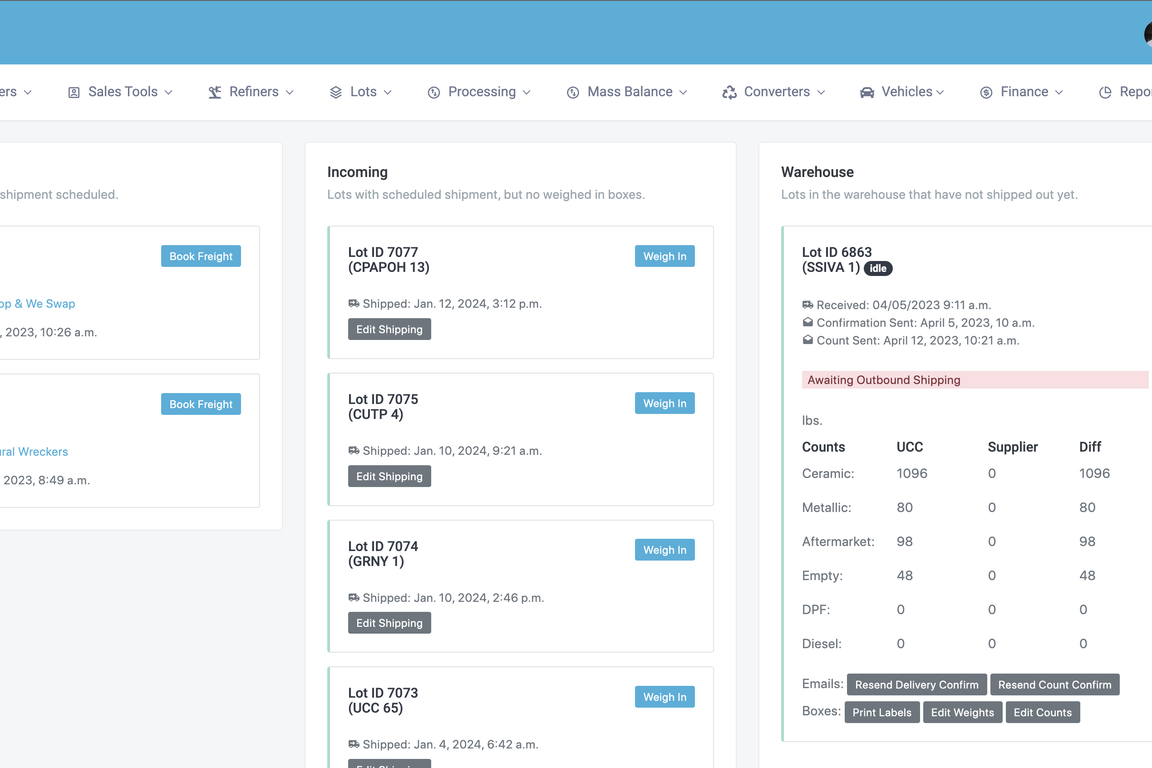 Screen Shot of Kanban Board Software
