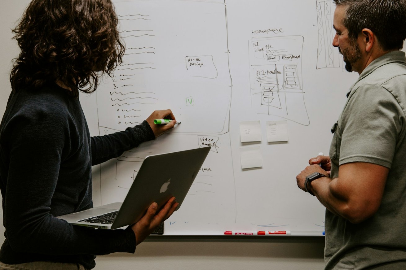 Software planning on the white board